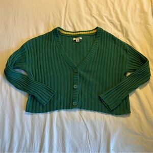 American Eagle Green Cardigan